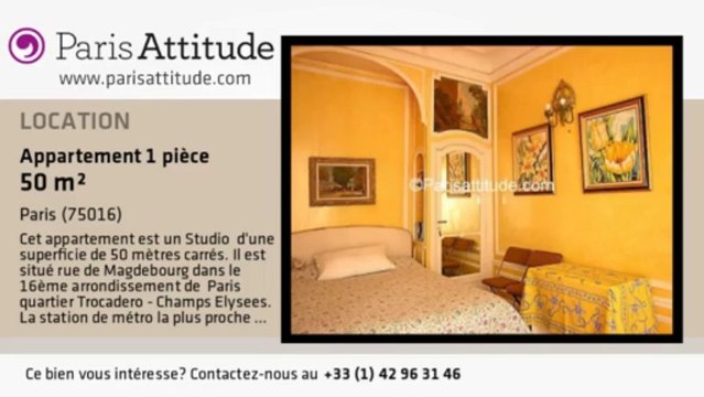 Appartement Studio à louer - Trocadéro, Paris - Ref. 1422