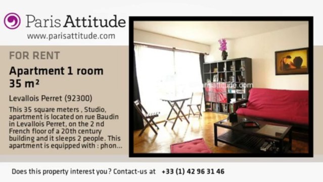 Studio Apartment for rent - Levallois Perret, Levallois Perret - Ref. 1412