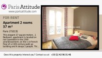 1 Bedroom Apartment for rent - Buttes Chaumont, Paris - Ref. 7224
