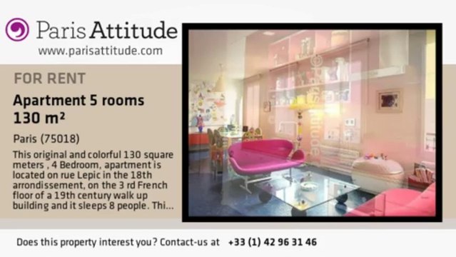 4 Bedroom Duplex for rent - Montmartre, Paris - Ref. 6994