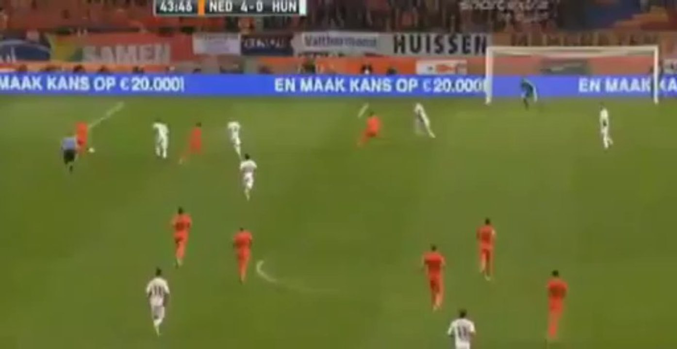 Van Persie Amazing Goal Netherlands vs Hungary 4 -0 Playoffs World Cup 11_10_2013