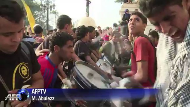 Morsi supporters rally in Cairo in wake of deadly clashes