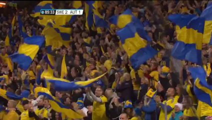 Un gol di Ibra stende l'Austria