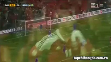 FIFA Qualifiers World Cup 2014: Denmark 2-2 Italy