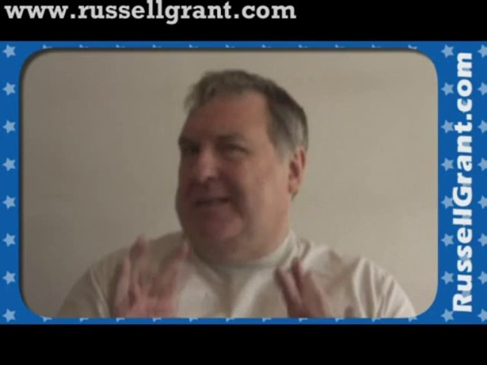 Russell Grant Video Horoscope Scorpio October Saturday 12th 2013 www.russellgrant.com