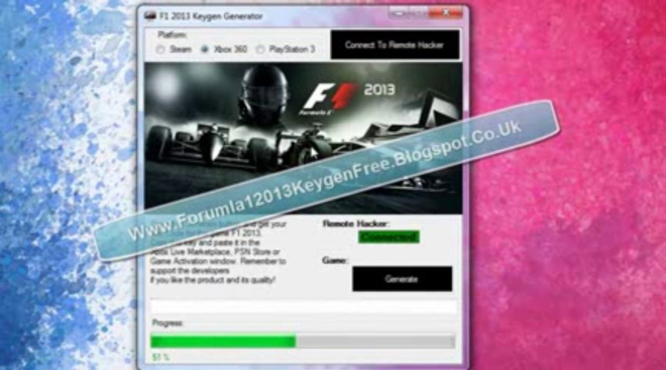 F1 2013 Key Generator! - Keygen Crack + Torrent FREE DOWNLOAD [Xbox 360, PS3, PC]