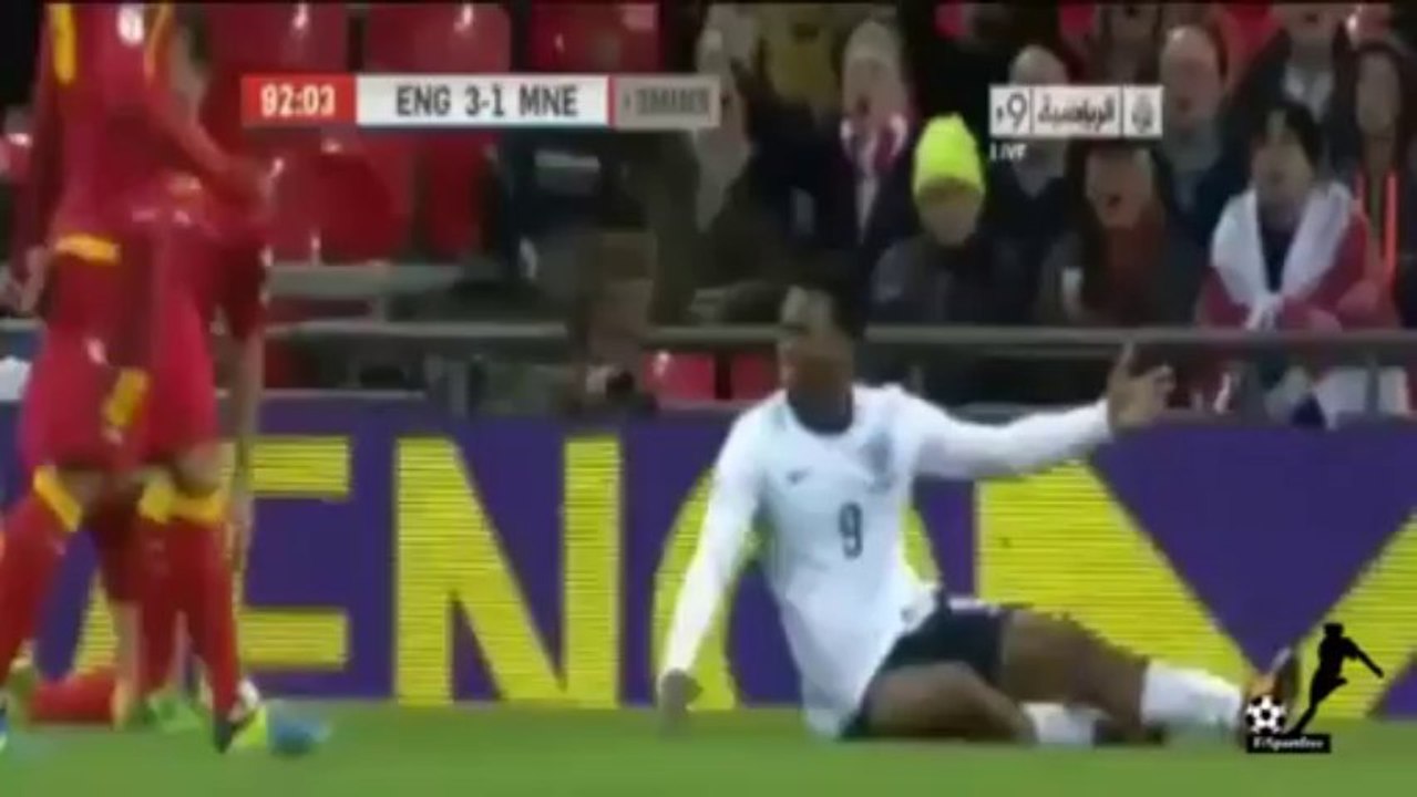 اهداف مباراة انجلترا 4-1 الجبل الأسود ‬