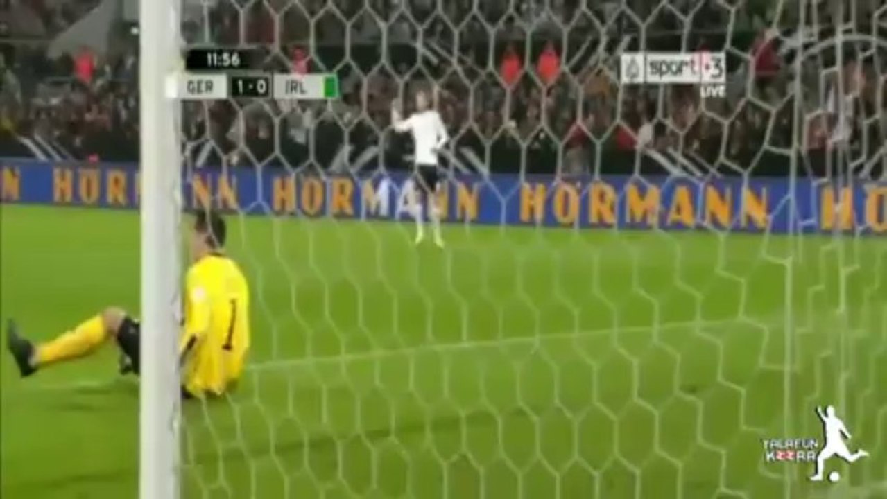 اهداف مباراة ألمانيا وإيرلندا 3-0