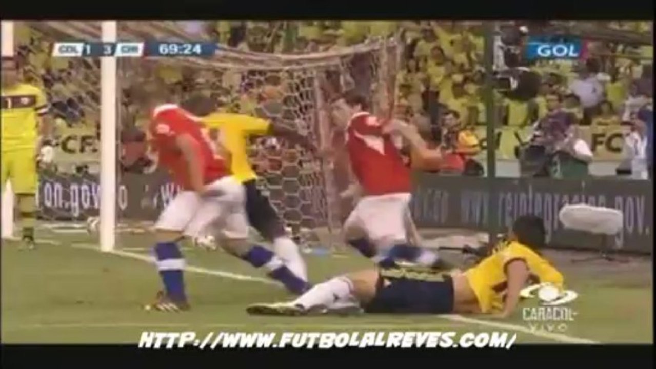Colombia 3-3 Chile (Caracol Radio) - Eliminatorias Brasil 2014