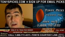 Texas Tech Red Raiders vs. Iowa St Cyclones Pick Prediction NCAA College Football Odds Preview 10-12-2013