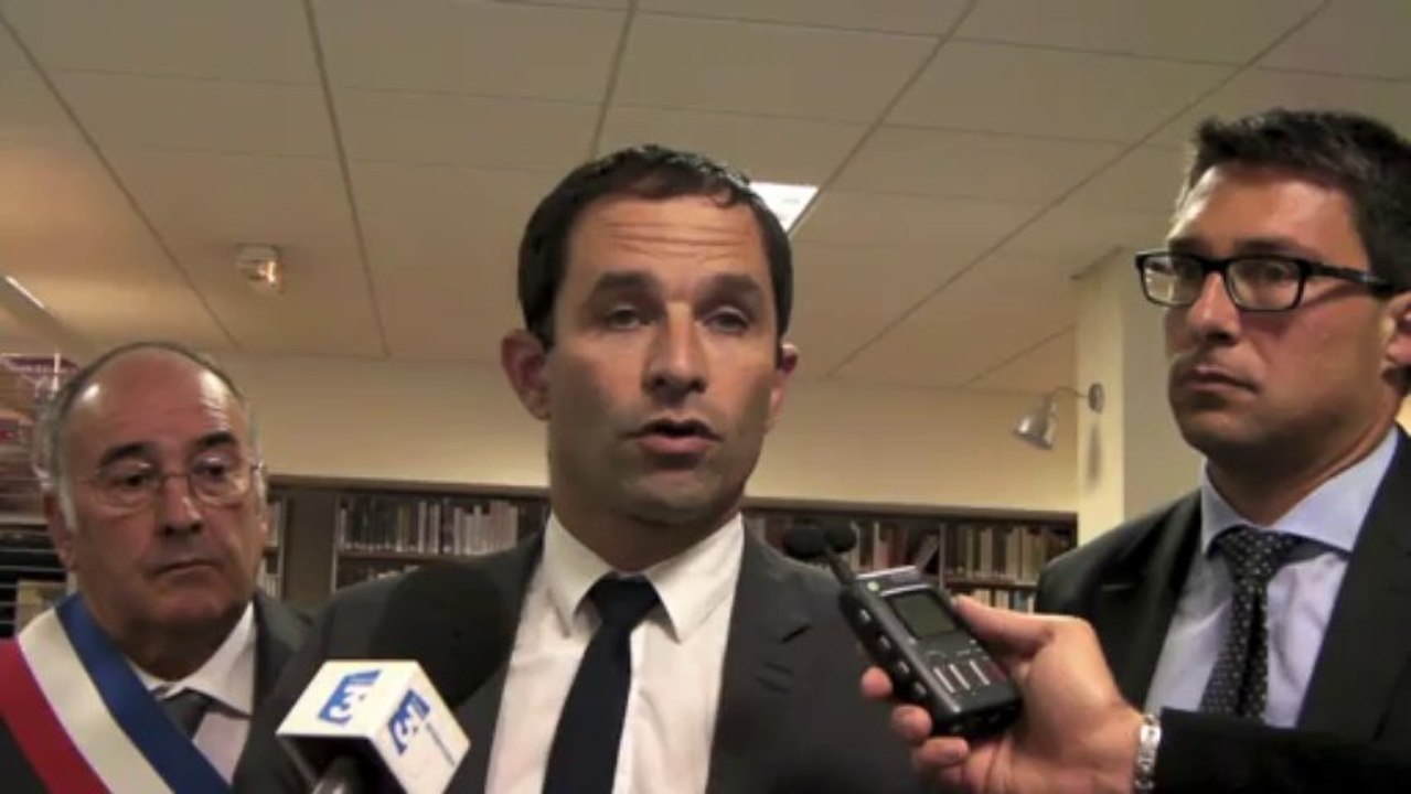Benoît Hamon dans les Ardennes