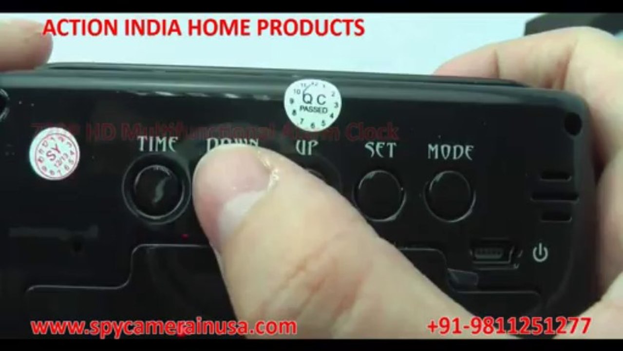 HD Spy Alarm Clock in USA