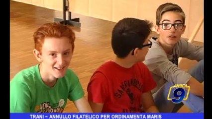 Trani | Annullo filatelico per Ordinamenta Maris