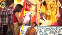 Sushmita Sen attends Durga Puja celebrations