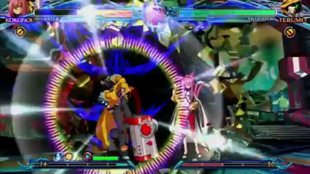 BlazBlue Chrono Phantasma -  - TGS2013 Gameplay