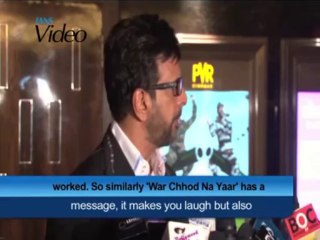 War Chhod Na Yaar one of my five best says Javed