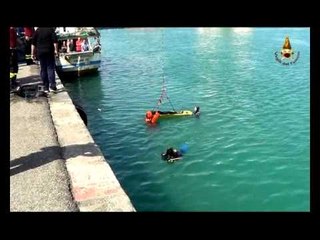 Crotone - Recupero salma in acqua (09.10.13)