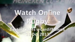 Watch Chiefs vs Cardiff Blues 13 Oct
