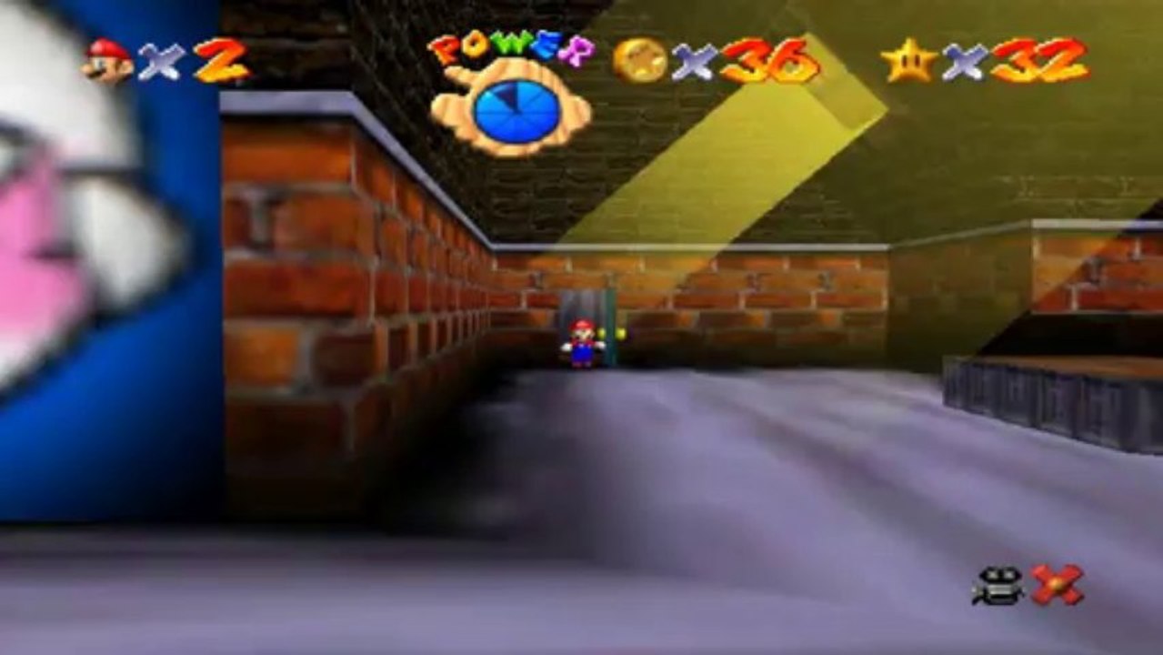 Super Mario 64 - Manoir de Big Boo - Etoile 5 : Balcon de Big Boo