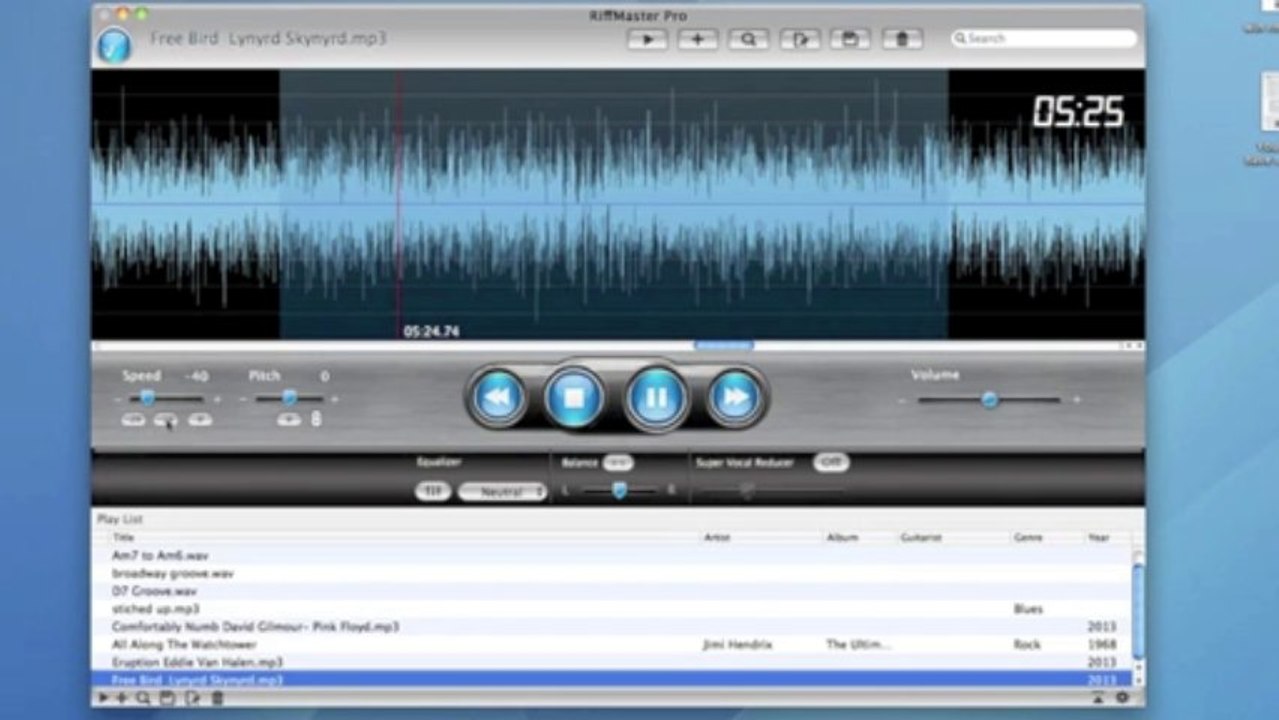 Free Bird solo sections slowed down Lynyrd Skynyrd