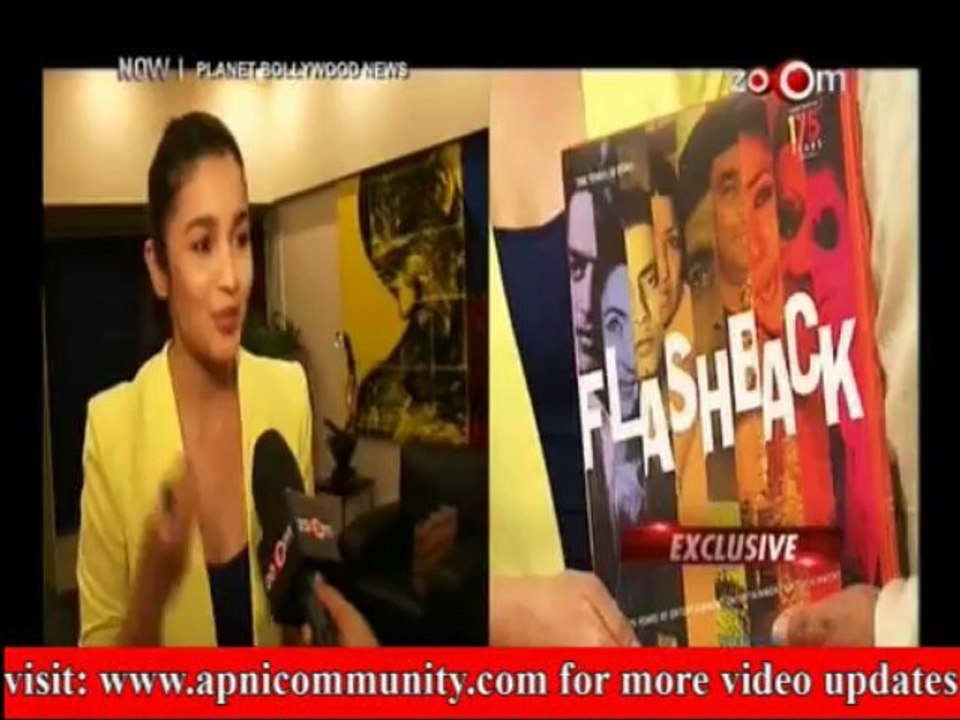 Alia gifts BigB FLASHBACK on his 71st B'day