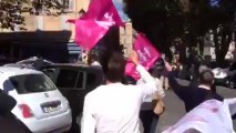 Accueil de Christiane Taubira à Aix en Provence (2)