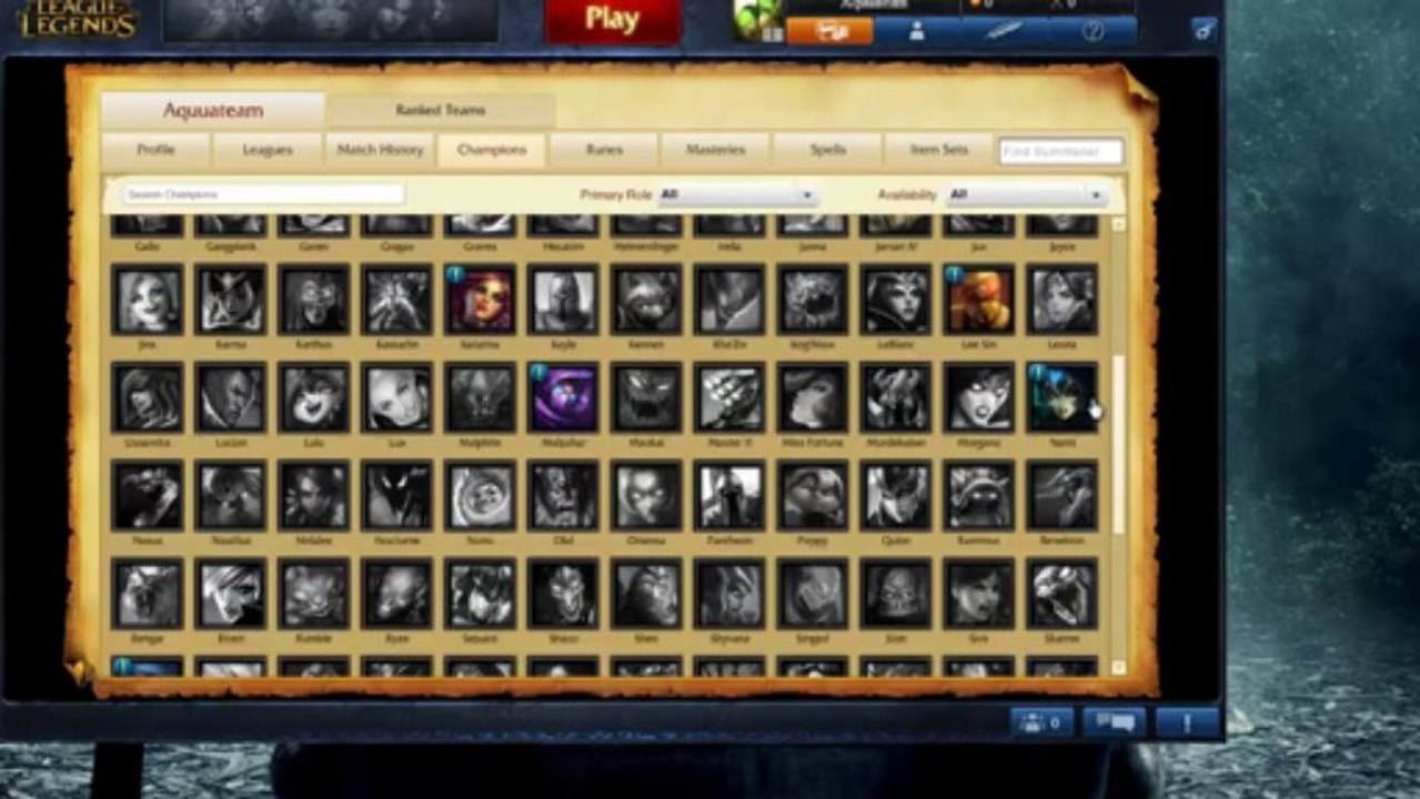 League of legends Skin code generator