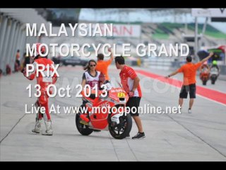 MotoGP MALAYSIAN GRAND PRIX 2013 Live Stream