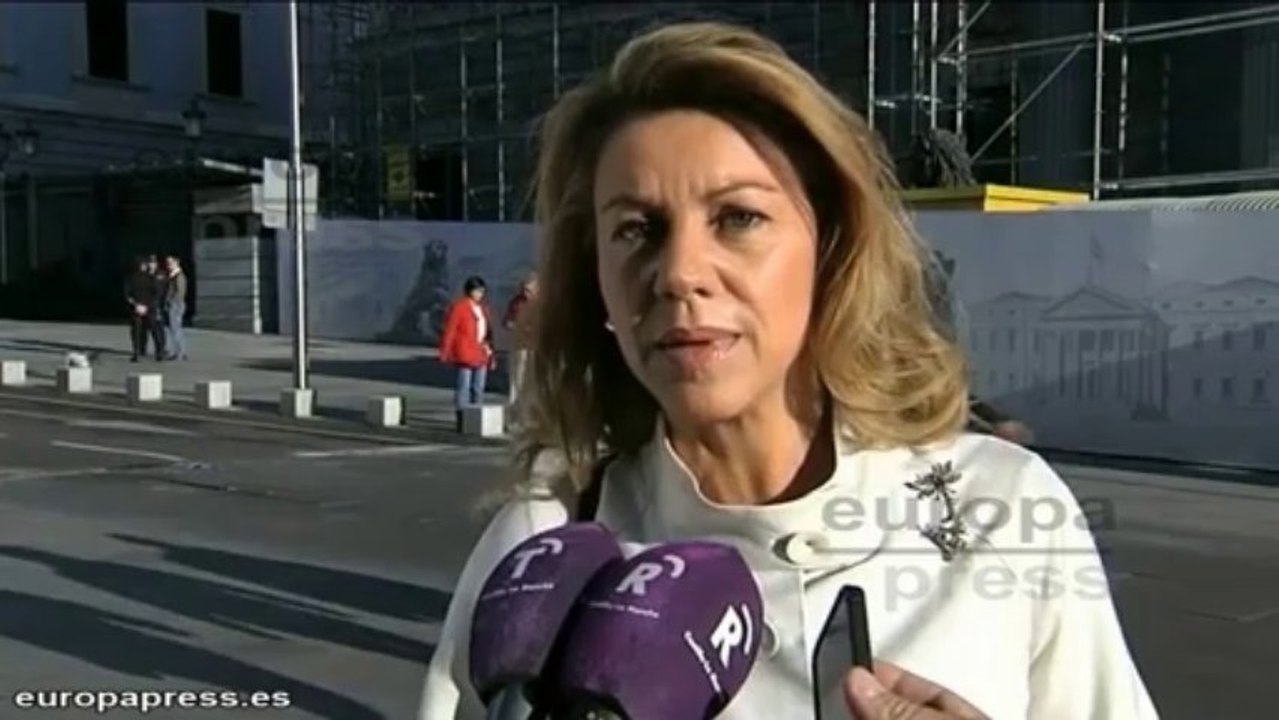 Cospedal ve en declaración de Cañas una "oportunidad"