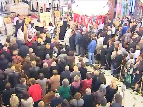 H ιερή εικόνα της Παναγίας Οδηγήτριας στη Λαμία