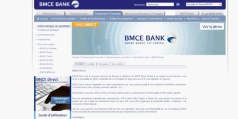 BMCE Direct Mon Compte BMCE Bank en ligne Espace client sécurisé