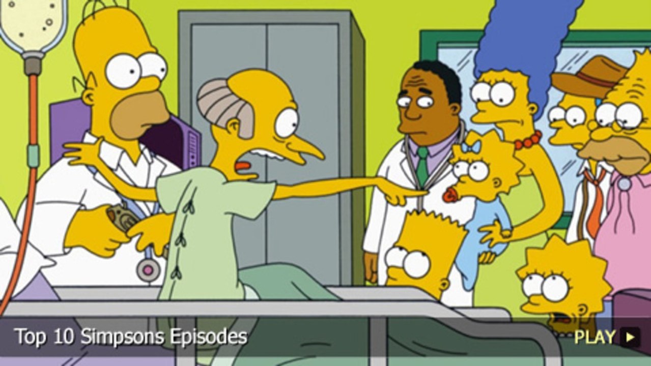 Top 10 Simpsons Episodes
