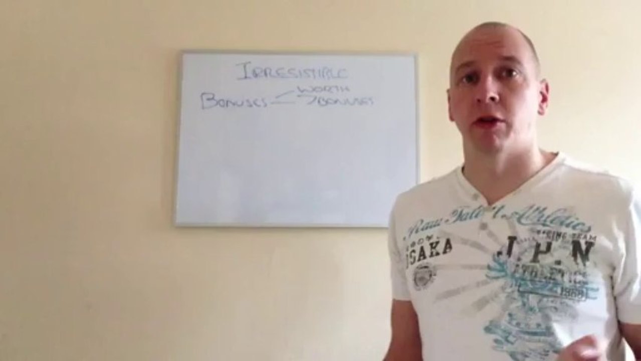 How to make your offer irresistible