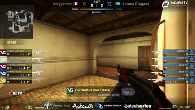 VeryGames vs Astana Dragons - Finale WB - Starseries VII