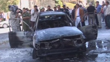 At least one person killed as mortars hit Damascus