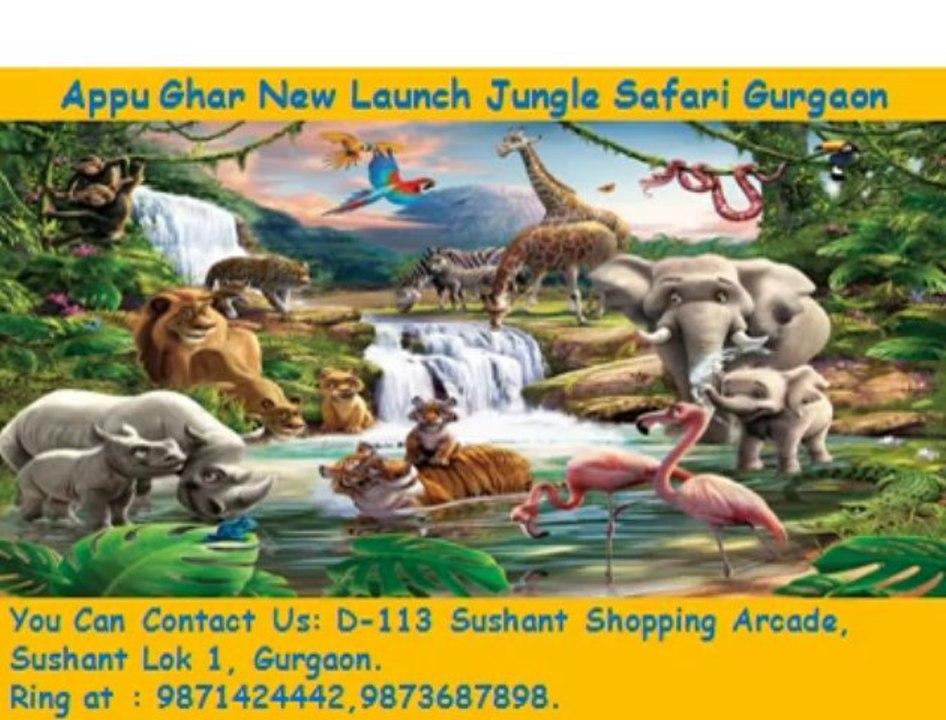 appu ghar jungle safari+theme[[Nec-9871424442]]service apartment