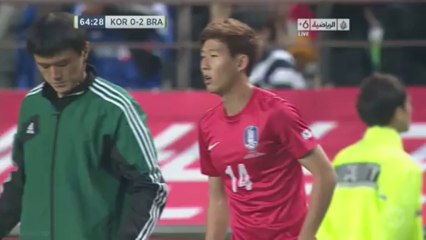 Korea Republic  vs  Brazil  Second  Half 12-10-2013