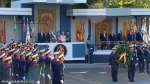 El Príncipe preside por primera vez la Fiesta Nacional
