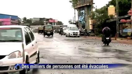 Alerte rouge en Inde à l'approche d'un cyclone