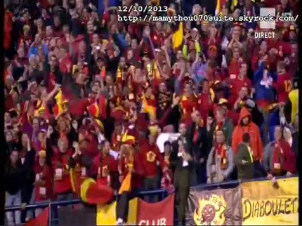 CROATIE-BELGIQUE 1- 2 "Diables Rouges au Brésil"