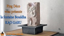 Fontaine mur d'eau visage Bouddha KAO GARU (WWW.PING-DECO.FR)