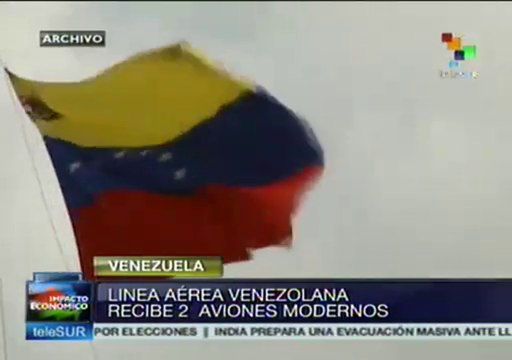 Línea aérea venezolana CONVIASA recibe dos nuevos aviones