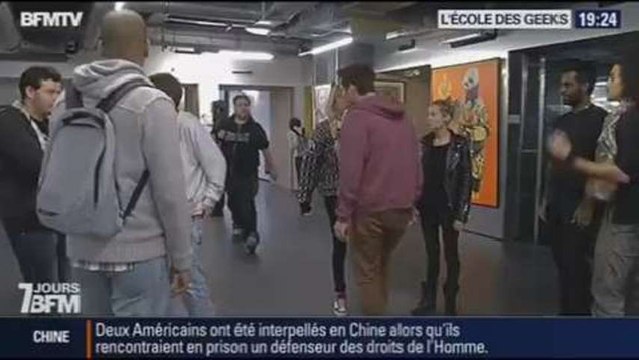 7 Jours BFM: reportage sur l’incroyable épreuve de sélection de “l’école des geeks” de Xavier Niel - 12/10