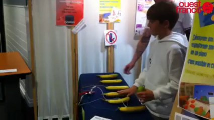 Un concert avec des bananes - L'atelier est organisé dans le cadre du mois du multimédia