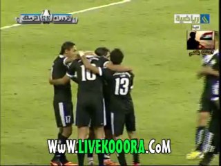الهدف الثانى الزوراء العراقى فى الزمالك