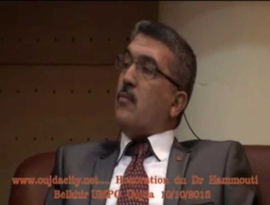 Dr Belkhir Hammouti Honoré par l'université Mohammed Premier a oujda