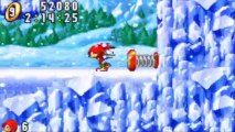 Sonic Advance - Knuckles : Ice Mountain Zone Act 2