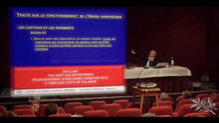 Delors vs Asselineau, pro & anti UE