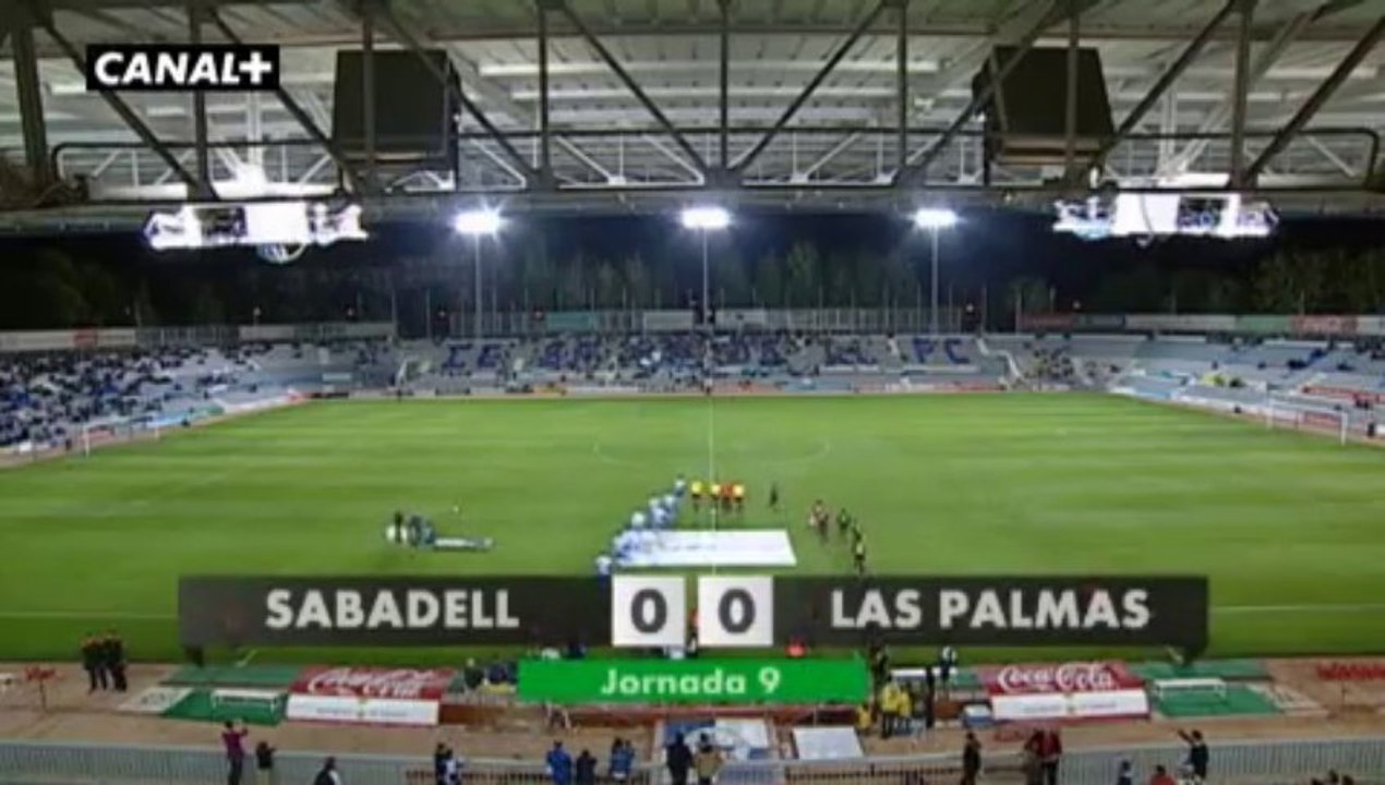 Liga Adelante Sabadell 0  Las Palmas 0