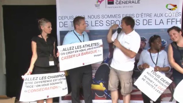 Soutien de la Société Générale à tous les sportifs français des Championnats du Monde